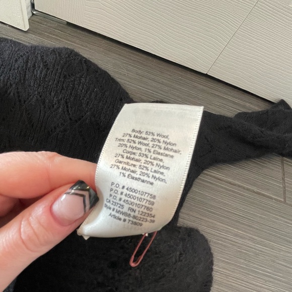 Black $168 Little Moon Negroni Dress Aritzia XS XXS - Picture 9 of 13